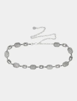 Donna Piazza Italia Donna|Cinture<Cintura da donna in metallo cm 110 -