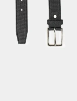 Uomo Piazza Italia Cinture E Bretelle<Cintura da uomo in tessuto fibbia 110 cm e 115 cm -