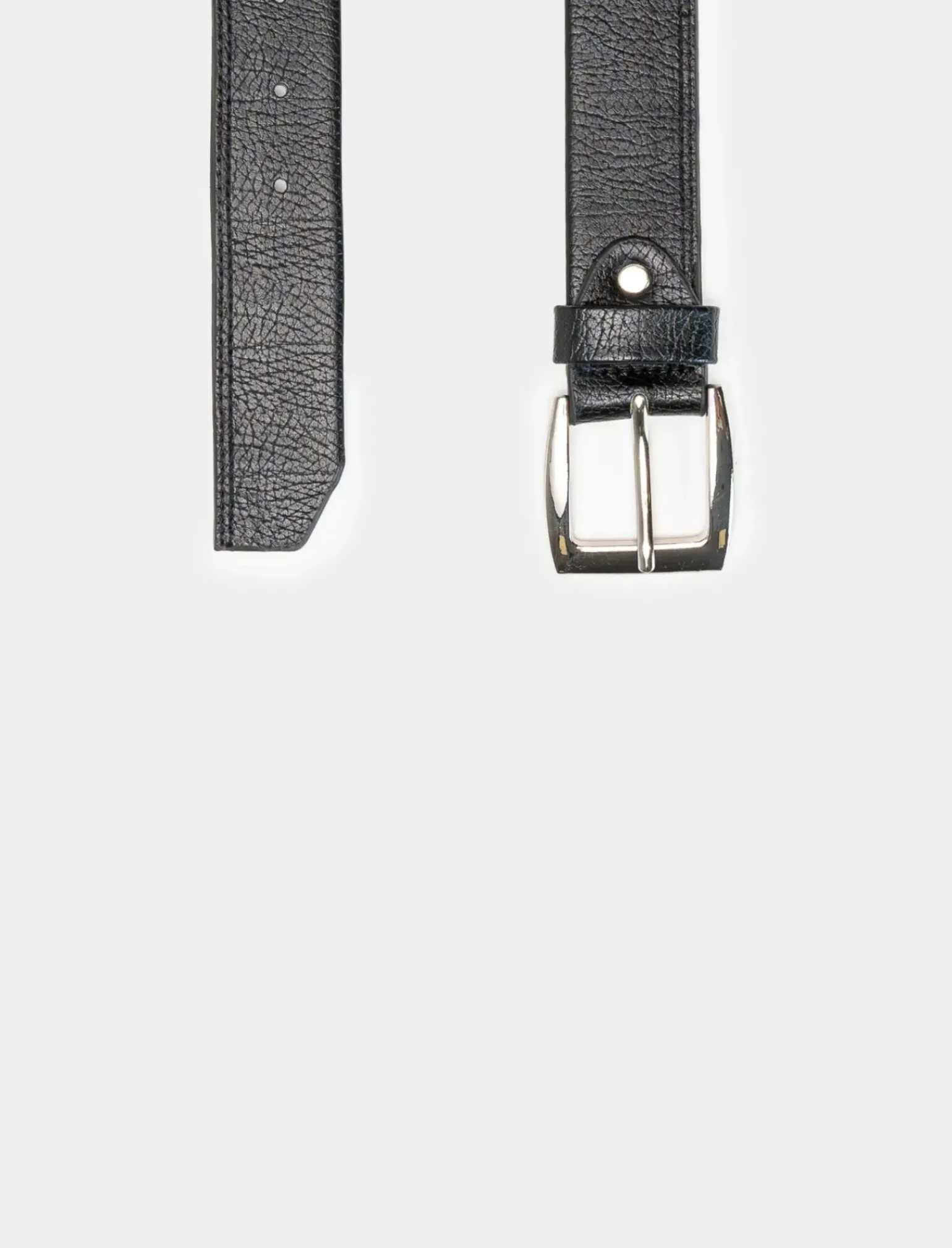 Uomo Piazza Italia Uomo|Cinture E Bretelle<Cintura da uomo ripiegata e cucita lunghezza 110/115 cm -