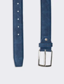 Uomo Piazza Italia Cinture E Bretelle<Cintura da uomo scamosciata lunghezza 110/115 cm -