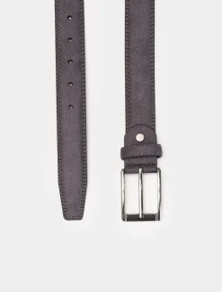 Uomo Piazza Italia Uomo|Cinture E Bretelle<Cintura da uomo scamosciata 110 cm-115 cm -