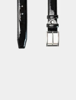 Uomo Piazza Italia Uomo|Cinture E Bretelle<Cintura da uomo vernice liscia 110 cm-115 cm -