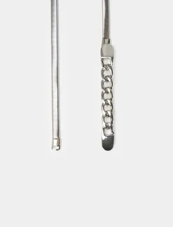 Donna Piazza Italia Cinture<Cinturada donna elastica metallo - var 2