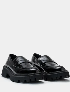 Donna Piazza Italia Donna|Stringate<College di vernice con fondo roccia -