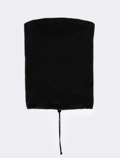 Uomo Piazza Italia Foulard E Sciarpe<Collo da uomo in pile con coulisse - Nero