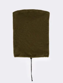 Uomo Piazza Italia Foulard E Sciarpe<Collo da uomo in pile con coulisse - Verde mimetico