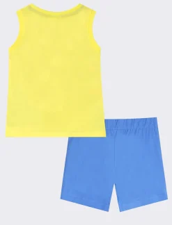 Piazza Italia Neonato<Completo canotta e pantaloncini, con stampa personaggi -