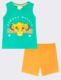 Piazza Italia Neonato<Completo canotta e pantaloncini, con stampa personaggi -