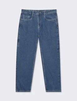 Uomo Piazza Italia Uomo|Jeans<Denim carpenter fit a cinque tasche - Denim