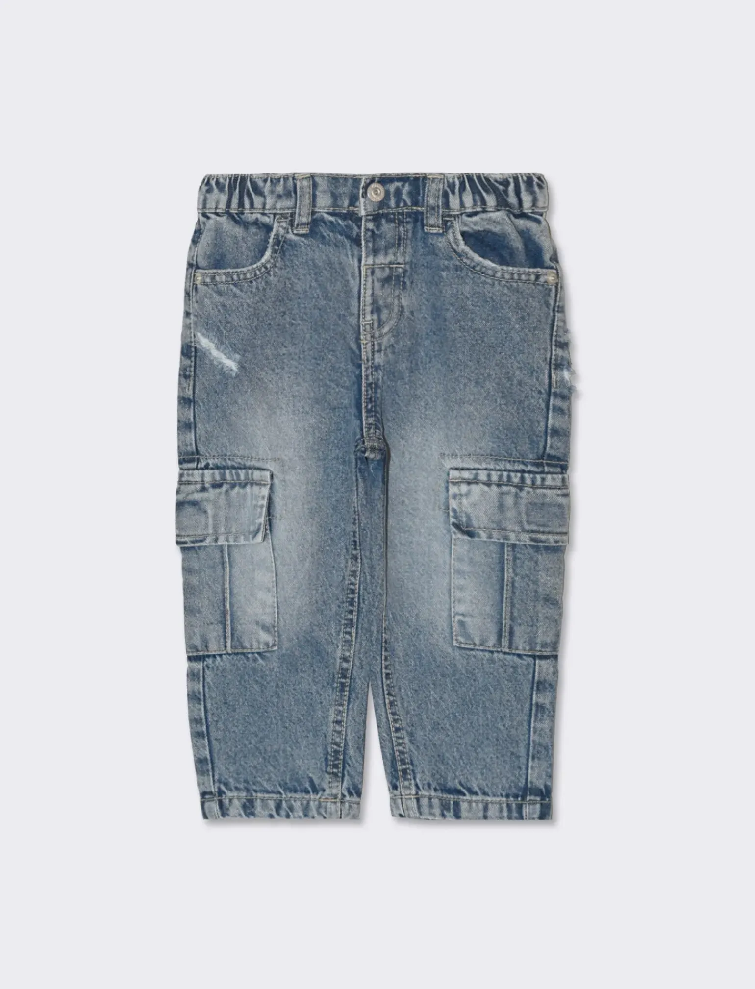 Piazza Italia Jeans<Denim con tasconi applicati - Denim