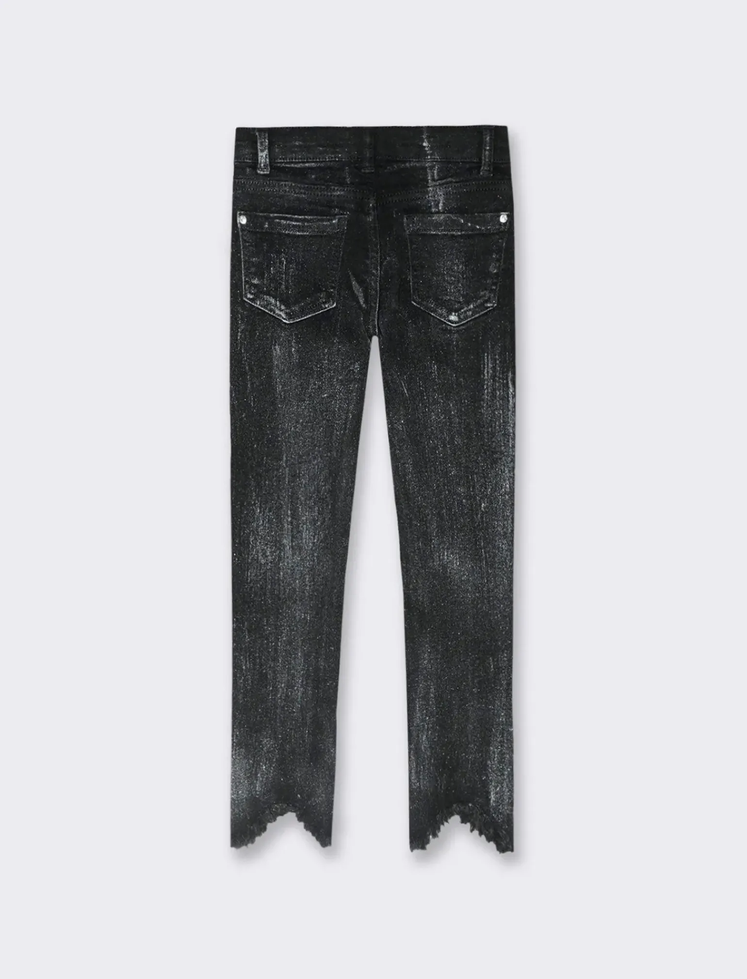 Piazza Italia Bambina|Jeans<Denim da bambina in cotone elasticizzato, vestibilità aderente - Grigio