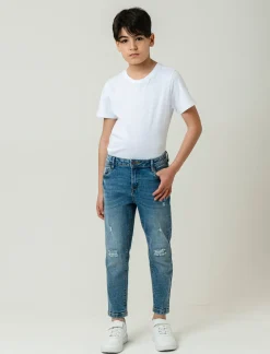 Bambino Piazza Italia Bambino<Denim da bambino 5 tasche vestibilità slim - Denim