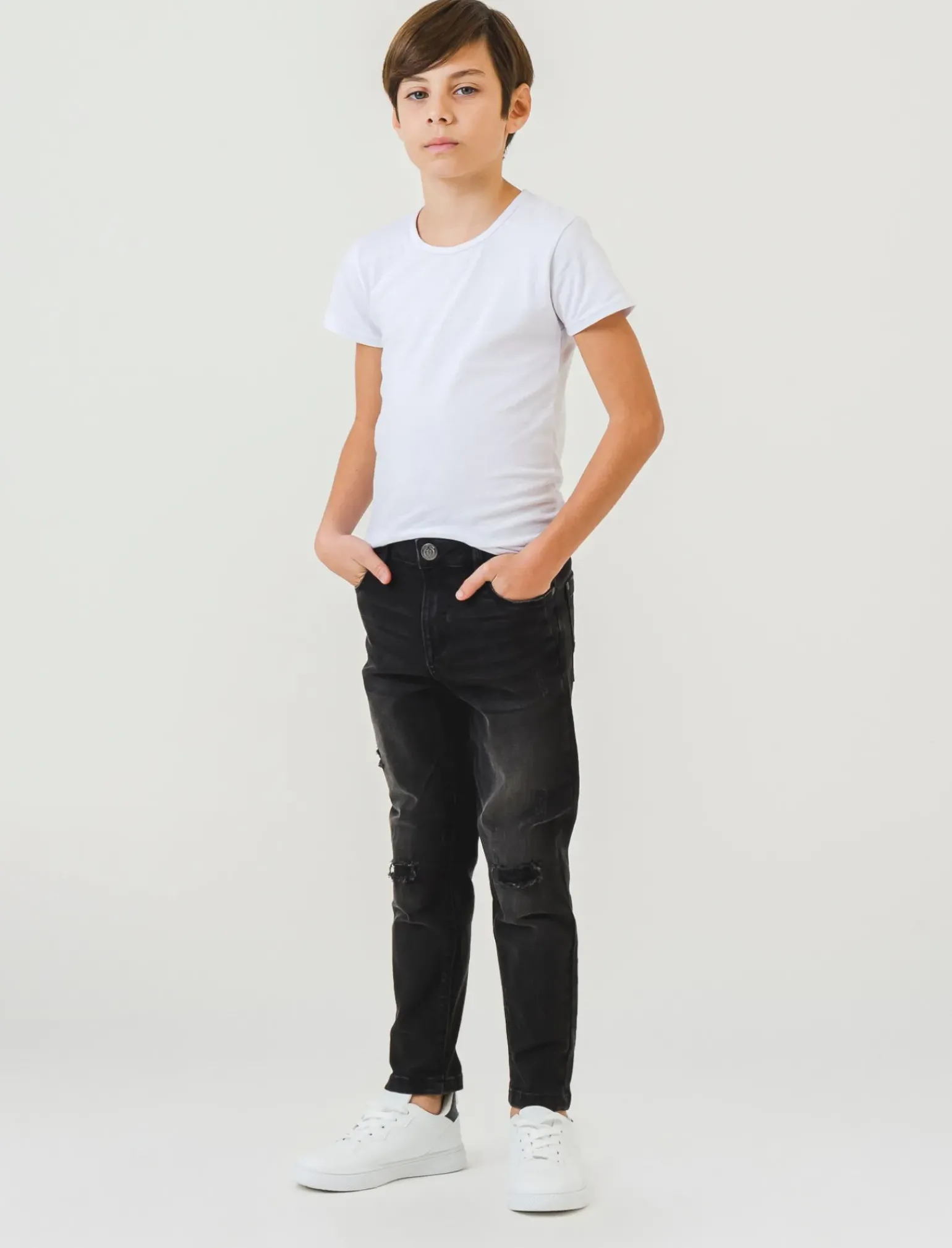 Bambino Piazza Italia Bambino<Denim da bambino 5 tasche vestibilità slim -
