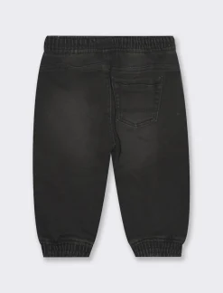 Piazza Italia Neonato|Jeans<Denim jogger con lacci in vita -