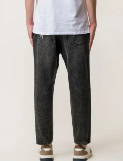 Uomo Piazza Italia Uomo|Jeans<Denim loose fit a cinque tasche con strappi -