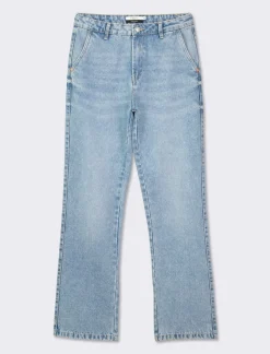 Piazza Italia Denim straight fit vita regular - Denim Blu Store