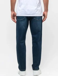 Uomo Piazza Italia Uomo|Jeans<Denim stretch carrot fit a cinque tasche - Denim