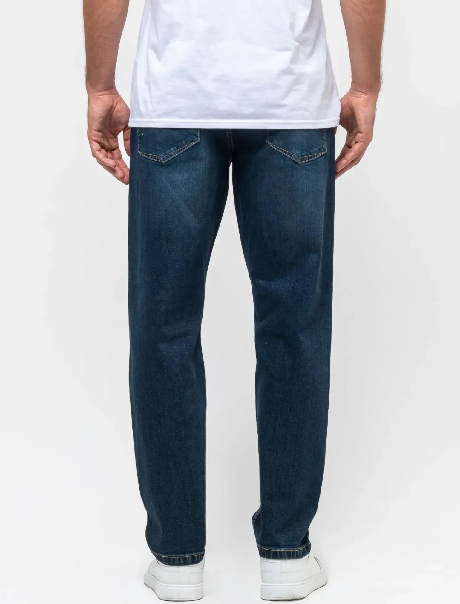 Uomo Piazza Italia Uomo|Jeans<Denim stretch carrot fit a cinque tasche - Denim