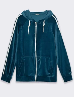 Donna Piazza Italia Donna|Maglieria<Falpa con cappuccio e tasca marsupio sul davanti - Ottanio