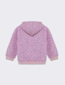 Piazza Italia Neonata<FELPA A FANTASIA CON CAPPUCCIO - Rosa