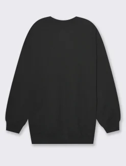 Donna Piazza Italia Felpe<Felpa a girocollo con spalla morbida e manica ampia -