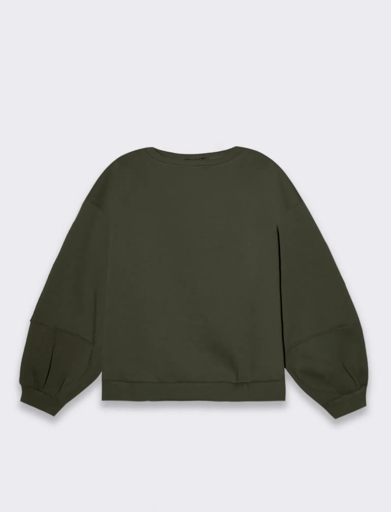 Donna Piazza Italia Felpe<Felpa basica vestibilita' oversize misto cotone -