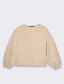 Donna Piazza Italia Felpe<Felpa basica vestibilita' oversize misto cotone -