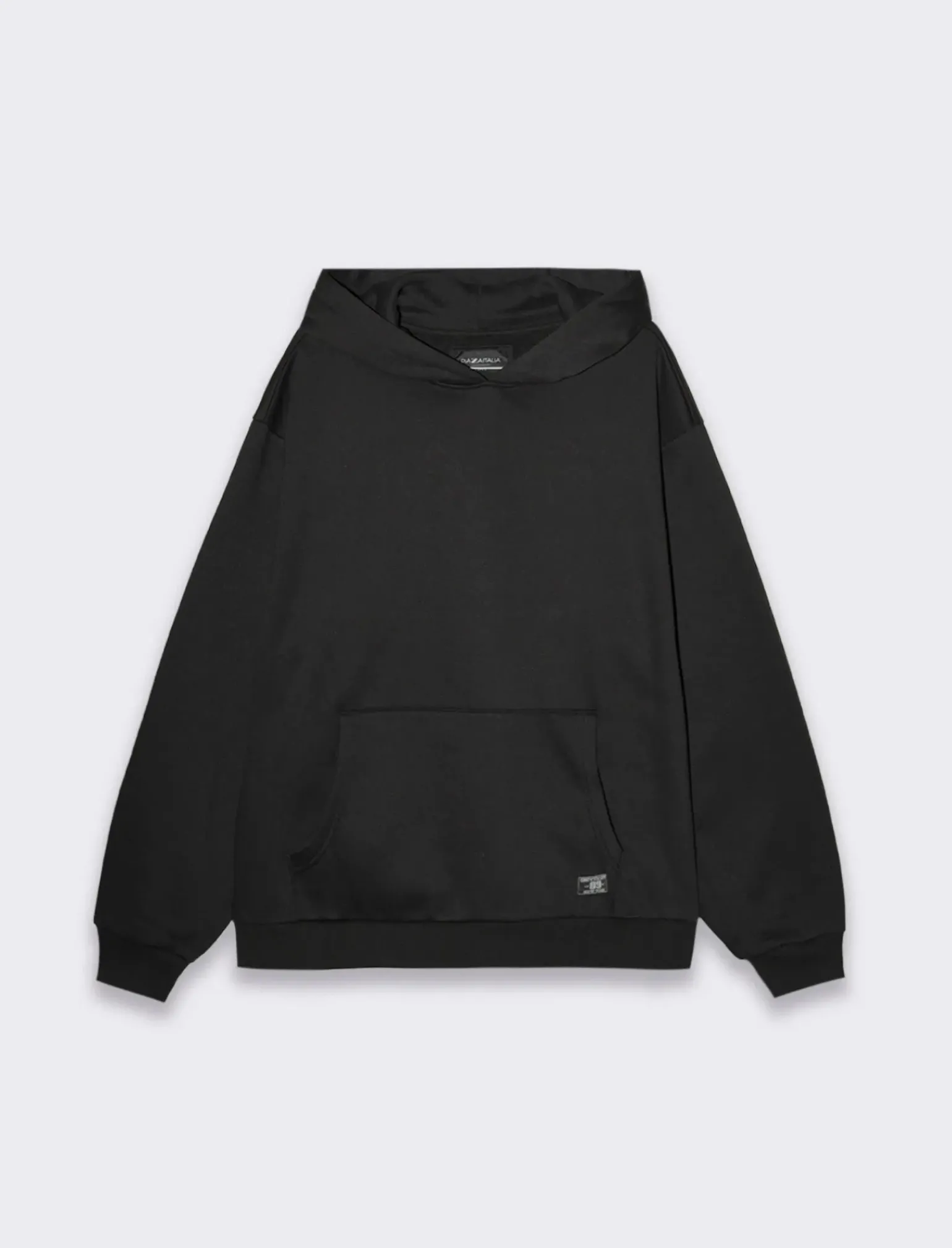 Uomo Piazza Italia Felpe<Felpa cappuccio in misto cotone garzato boxy fit -