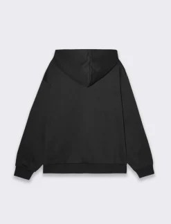 Uomo Piazza Italia Felpe<Felpa cappuccio in misto cotone garzato boxy fit -