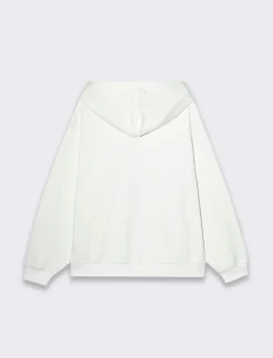 Uomo Piazza Italia Felpe<Felpa cappuccio in misto cotone garzato boxy fit -