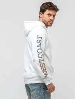 Uomo Piazza Italia Uomo|Felpe<Felpa cappuccio in misto cotone garzato regular fit -