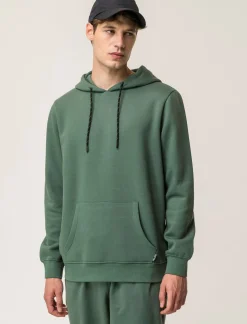 Uomo Piazza Italia Felpe<Felpa cappuccio in misto cotone garzato regular fit -