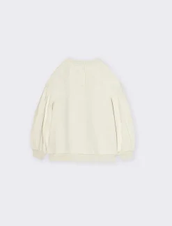 Piazza Italia Neonata<Felpa con applicazione frontale ricamata -