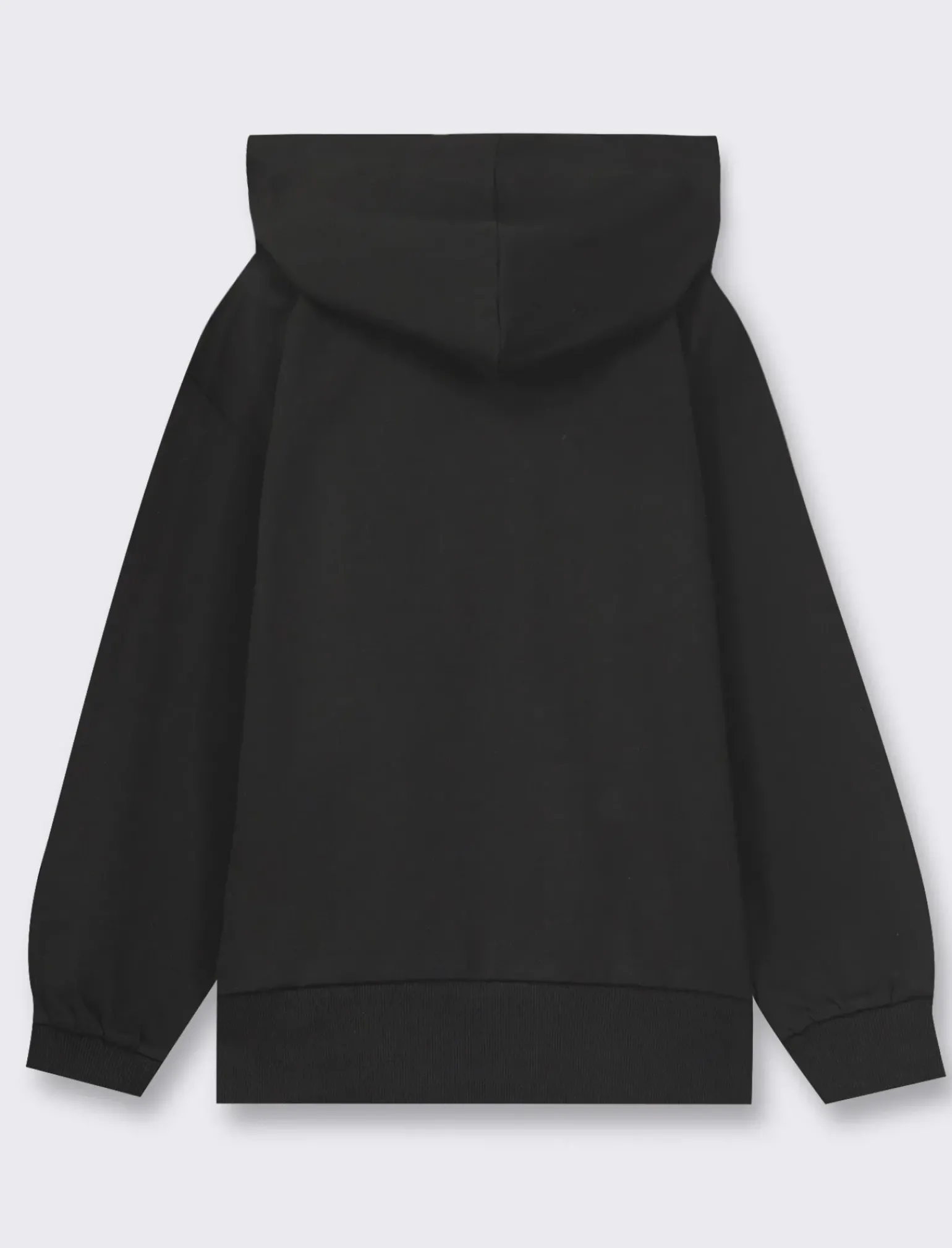 Bambino Piazza Italia Bambino|Felpe<Felpa con cappuccio e ricamo frontale, vestibiità over, fondo corpo e maniche con rib -