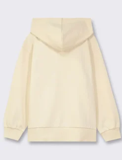 Bambino Piazza Italia Bambino|Felpe<Felpa con cappuccio e ricamo frontale, vestibiità over, fondo corpo e maniche con rib -