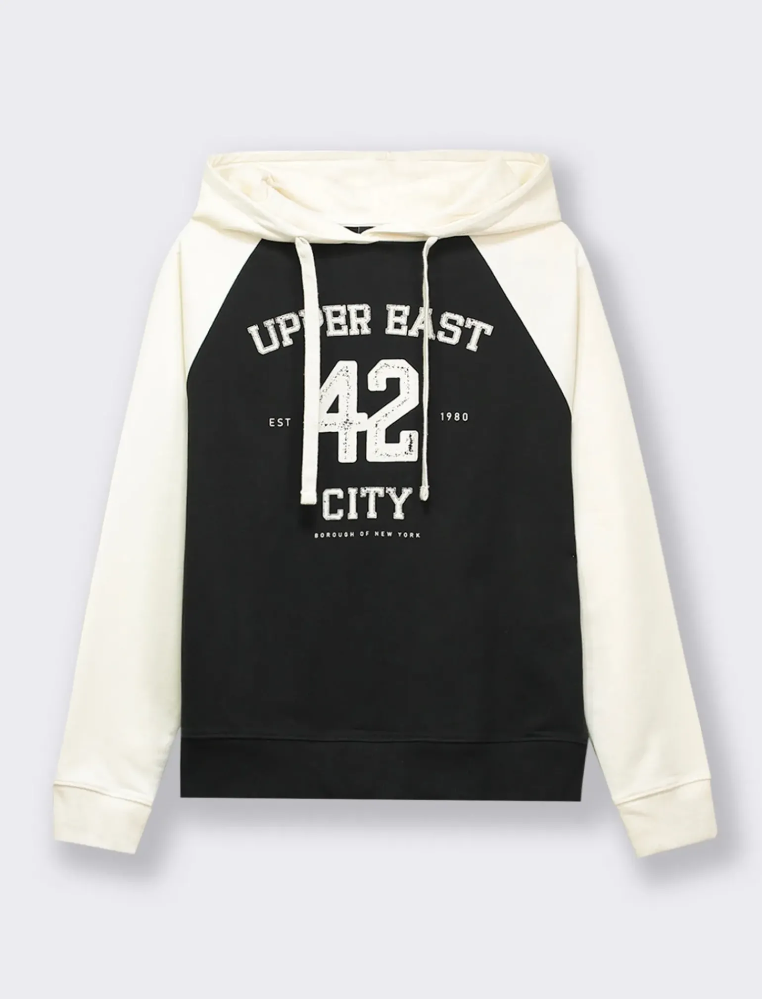 Donna Piazza Italia Donna|Felpe<Felpa con cappuccio e stampa vestibilità regular -