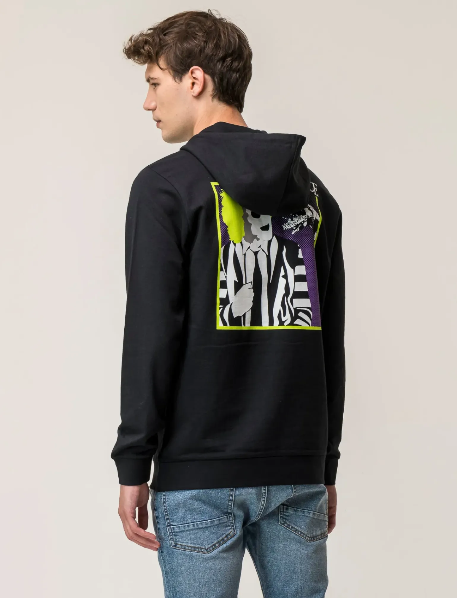 Uomo Piazza Italia Uomo|Felpe<Felpa con cappuccio e stampa LICENSE -