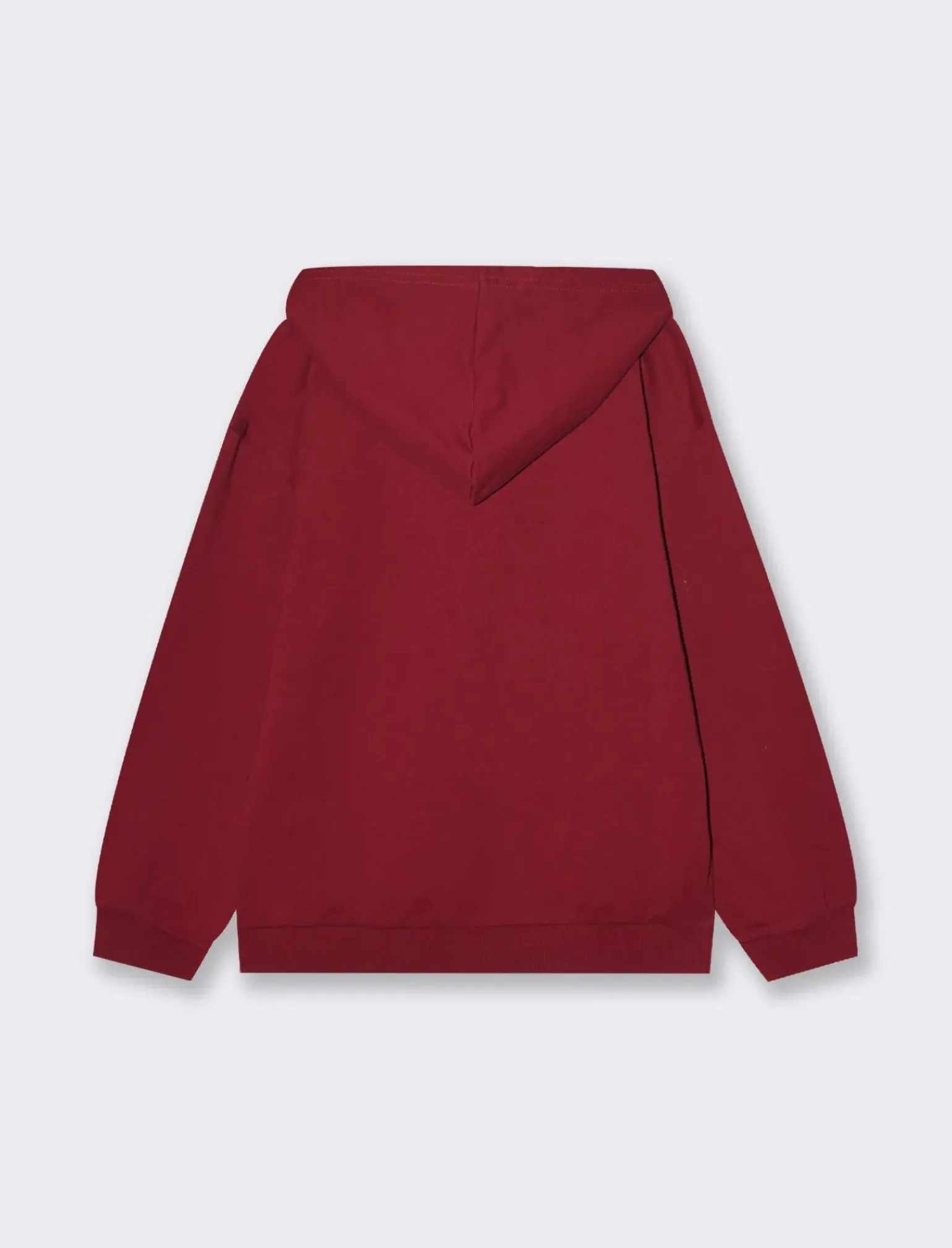 Bambino Piazza Italia Bambino|Felpe<Felpa con cappuccio e stampa frontale - Bordeaux