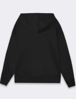 Donna Piazza Italia Donna|Felpe<Felpa con cappuccio e tasca a marsupio con cordino -