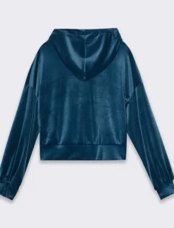 Donna Piazza Italia Donna|Maglieria<Felpa con cappuccio e tasca a marsupio sul davanti - Ottanio