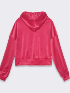 Donna Piazza Italia Donna|Maglieria<Felpa con cappuccio e tasca a marsupio sul davanti -