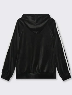 Donna Piazza Italia Maglieria<Felpa con cappuccio e tasche a marsupio sul davanti -