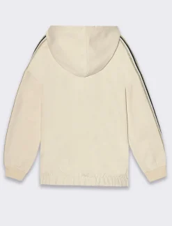 Piazza Italia Bambina|Felpe<Felpa con cappuccio in cotone elastico -