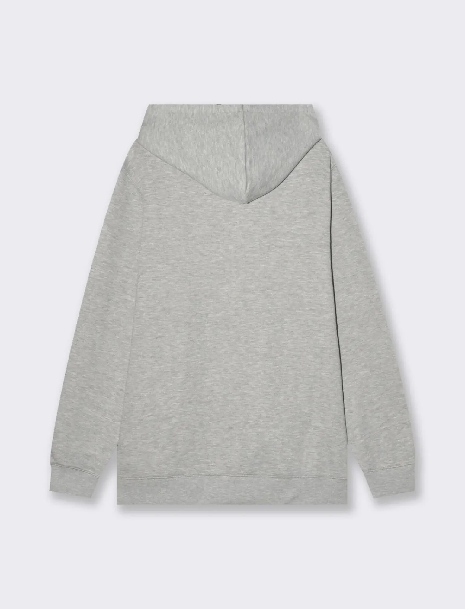 Uomo Piazza Italia Felpe<Felpa con cappuccio in misto cotone garzato melange - mel.