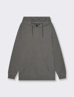 Uomo Piazza Italia Uomo|Felpe<Felpa con cappuccio in misto cotone garzato melange -