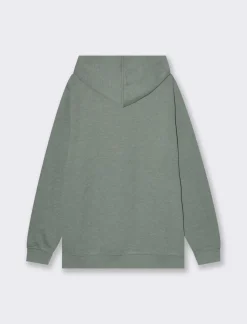 Uomo Piazza Italia Uomo|Felpe<Felpa con cappuccio in misto cotone garzato melange -