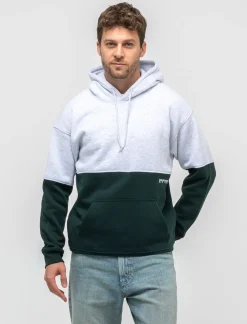 Uomo Piazza Italia Felpe<Felpa con cappuccio in misto cotone garzato regular fit -