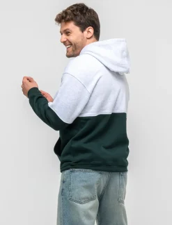 Uomo Piazza Italia Felpe<Felpa con cappuccio in misto cotone garzato regular fit -