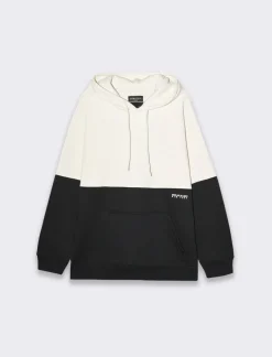 Uomo Piazza Italia Felpe<Felpa con cappuccio in misto cotone garzato regular fit -