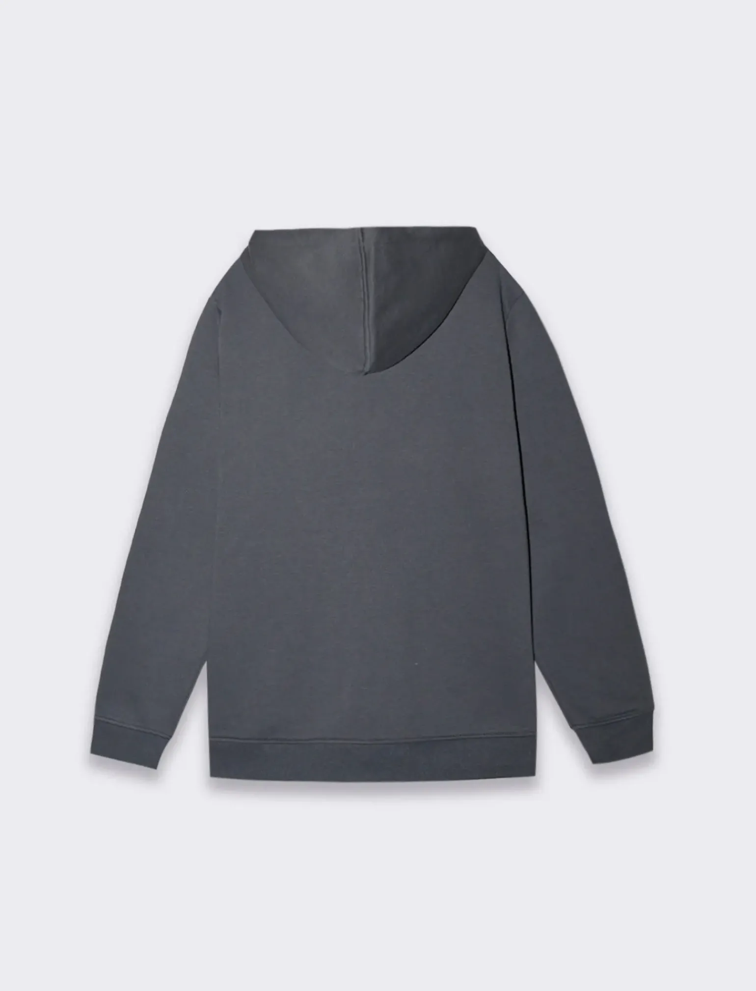 Uomo Piazza Italia Uomo|Felpe<Felpa con cappuccio in misto cotone garzato regular fit e tasca anteriore a marsupio - Avion